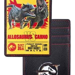 Universal Studios Jurassic World Malta Fight Night Poster Card Holder